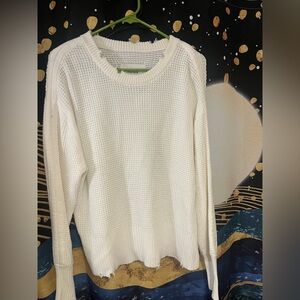 Women's White Sweater